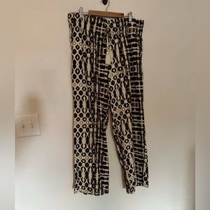 INC plus size double elastic waist pants